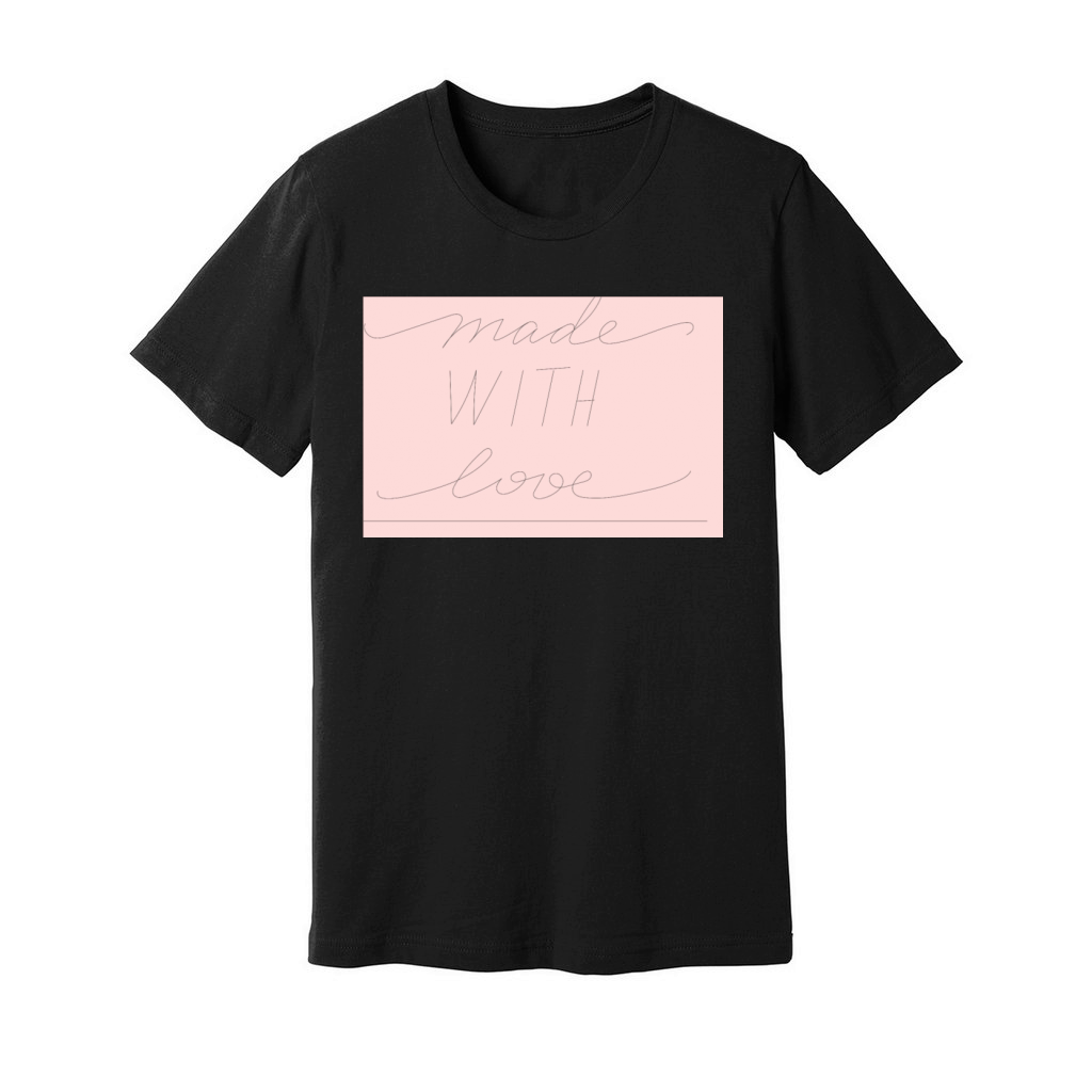 made with love Unisex Jersey Tee