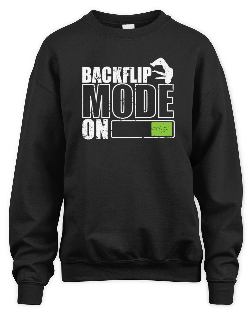Backflip Mode On Parkour Sport Training Unisex Premium Crewneck Sweatshirt