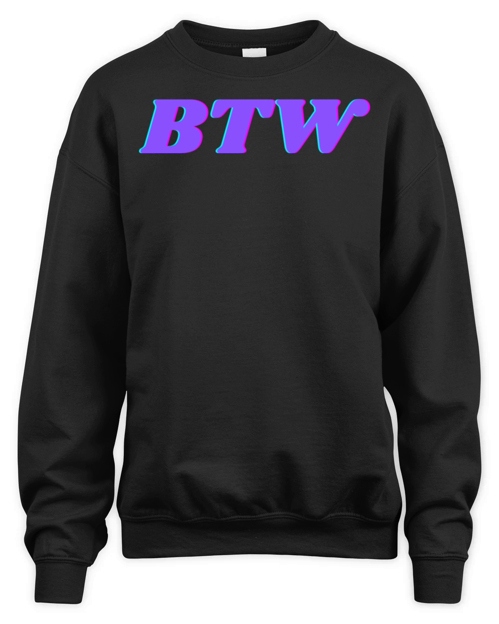 By The Way Design Unisex Premium Crewneck Sweatshirt