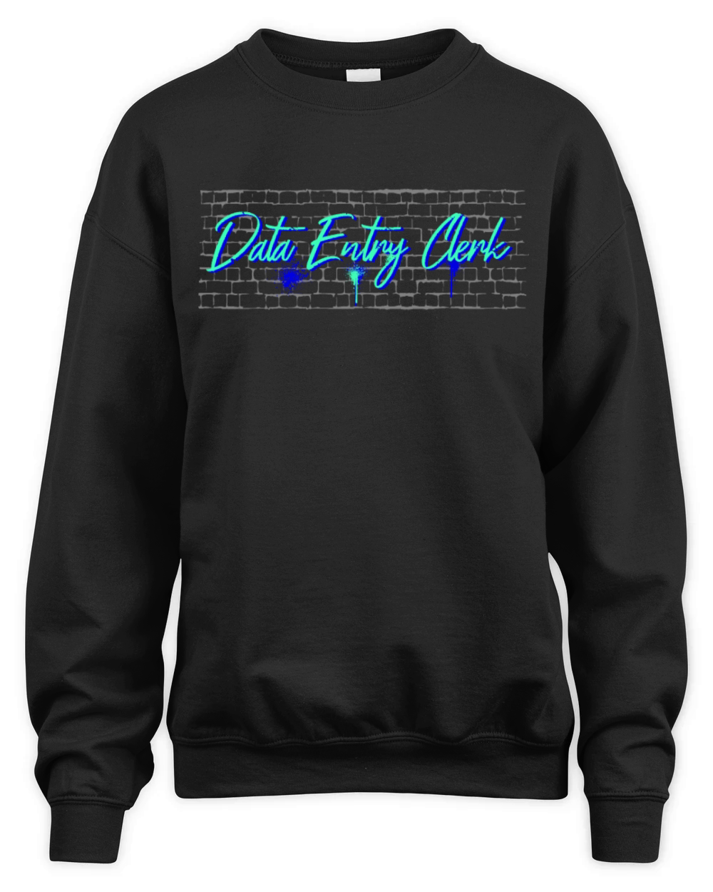 Daddy job funny Quote Dad data-entry-clerk Unisex Premium Crewneck Sweatshirt