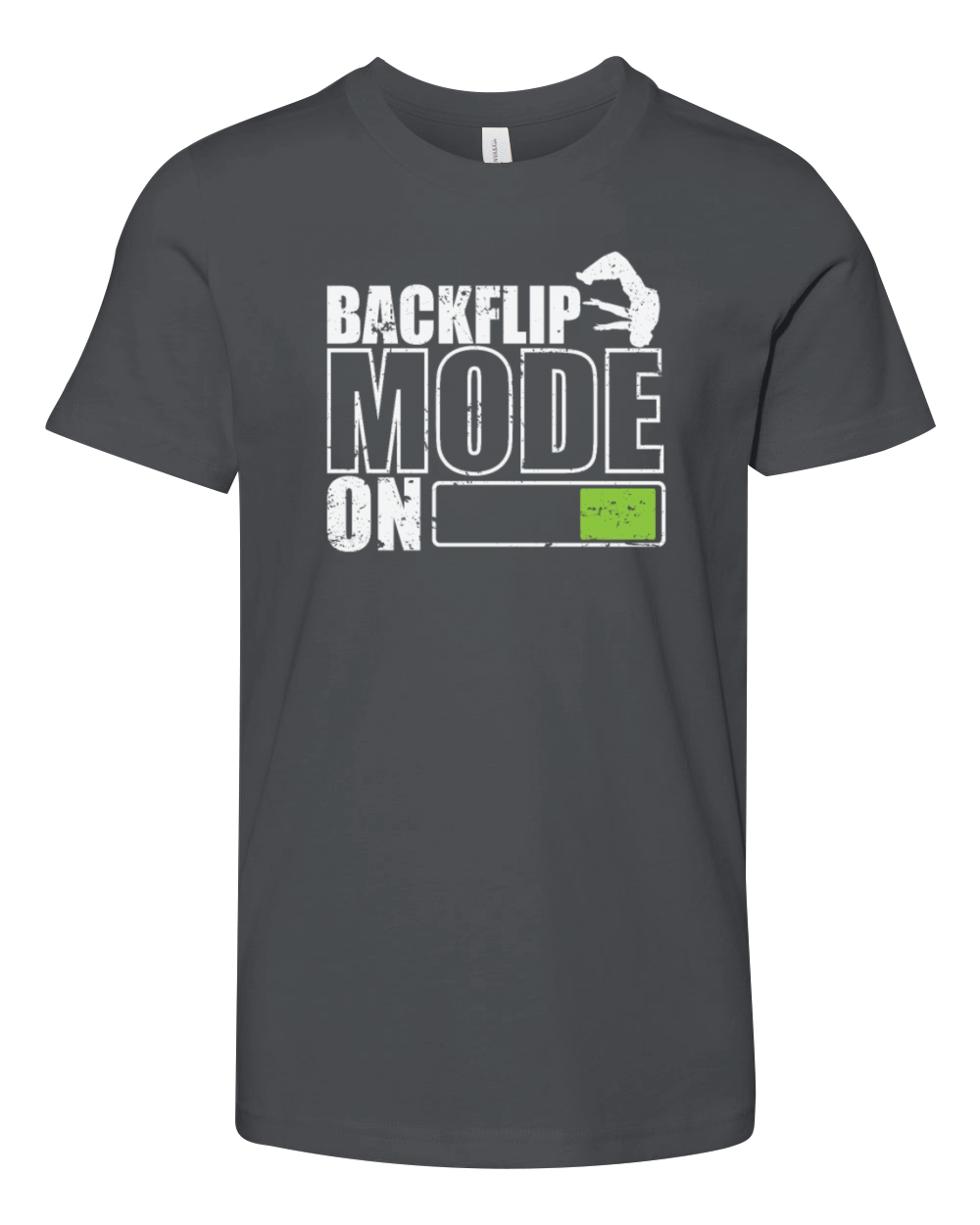 Backflip Mode On Parkour Sport Training Youth Unisex Jersey Tee