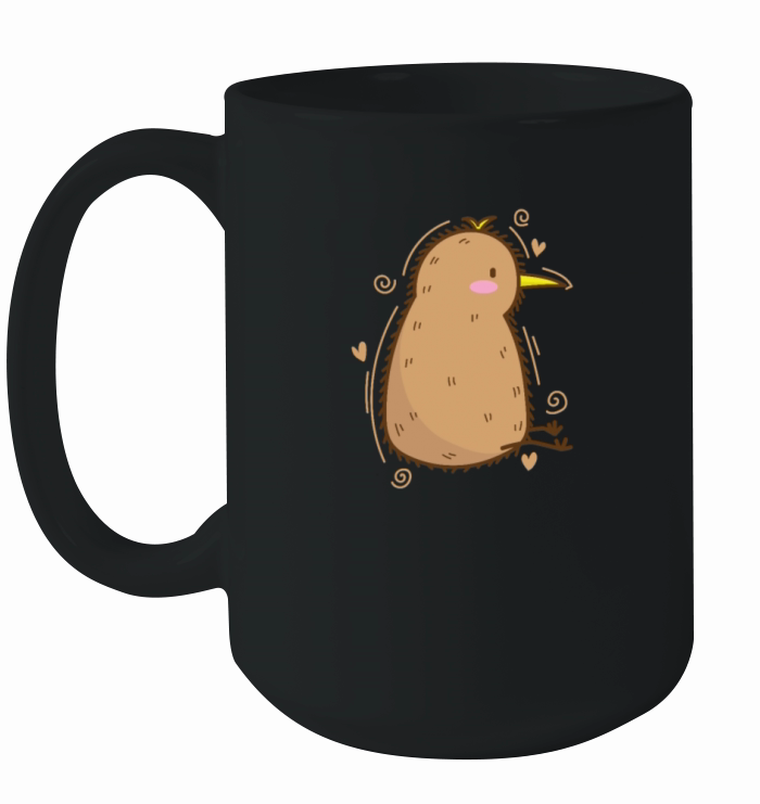 Kiwi sitting Fruit Animal New Zealand Ceramic Mug
