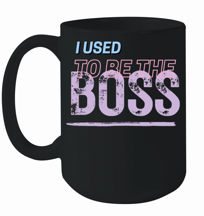 The Evolution I Used to Be the Boss Tee Ceramic Mug