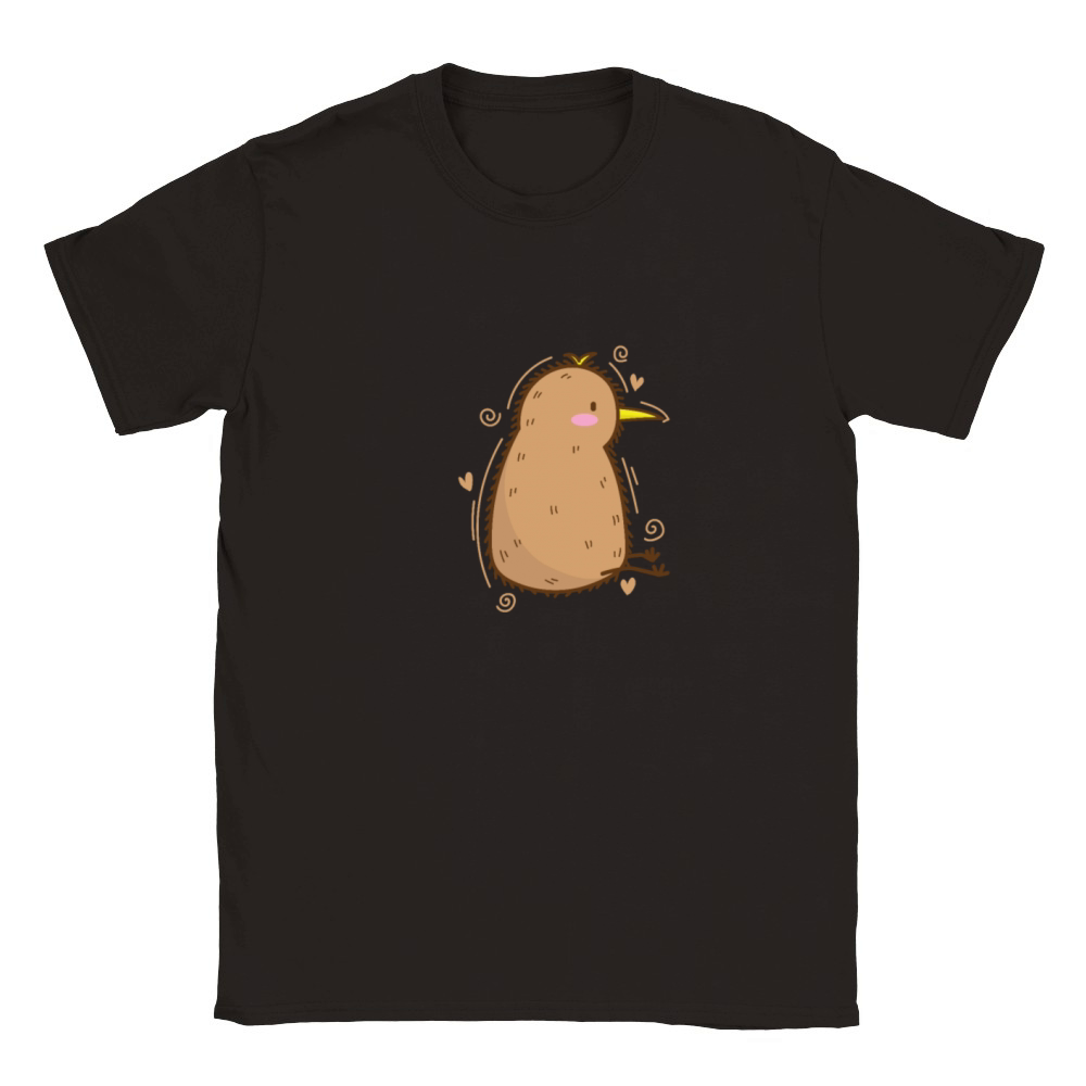 Kiwi sitting Fruit Animal New Zealand Classic Kids Crewneck T-shirt