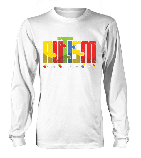 Accept Understand Love Autism Awareness Long sleeved Unisex