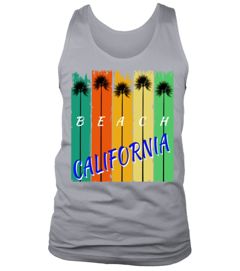 BEACH CALIFORNIA SUMMER VACATION Tank Top Unisex