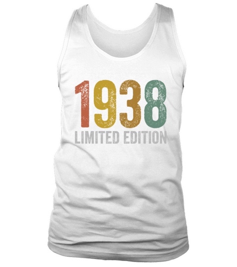 Birthday 1938 Limited Edition Tank Top Unisex