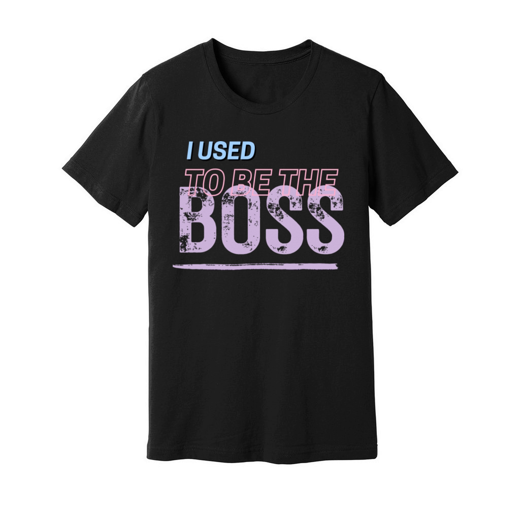 The Evolution I Used to Be the Boss Tee Unisex Jersey Tee