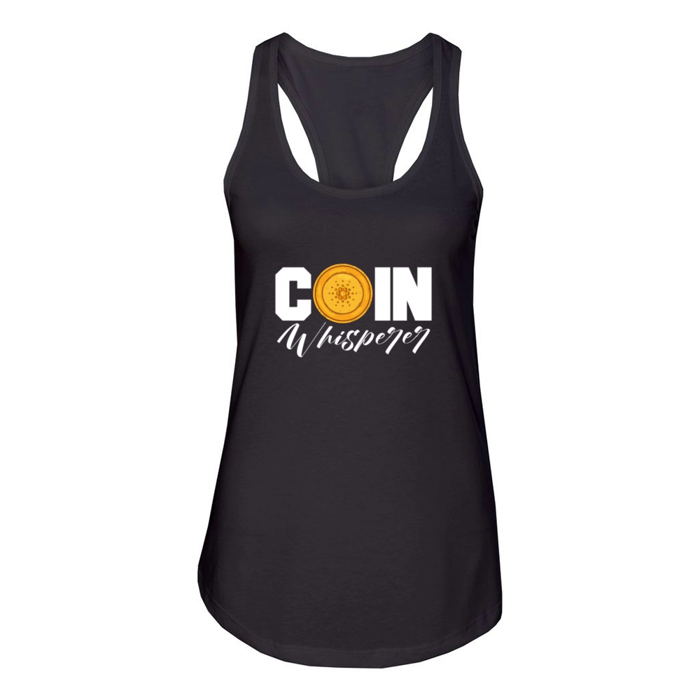 Coin Whisperer Women's Racerback Tank