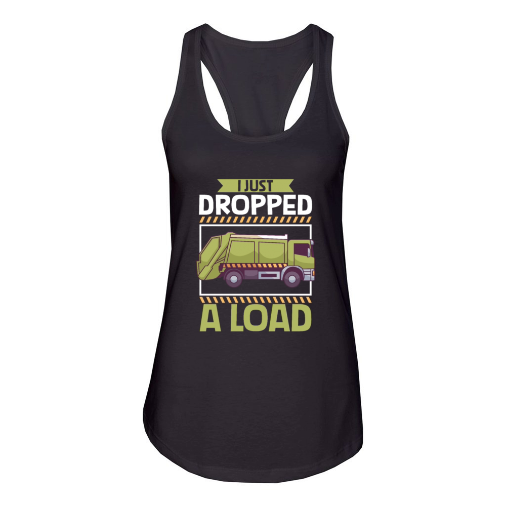 Garbage Trucks Recycling Garbage Truck Driver Women's Racerback Tank