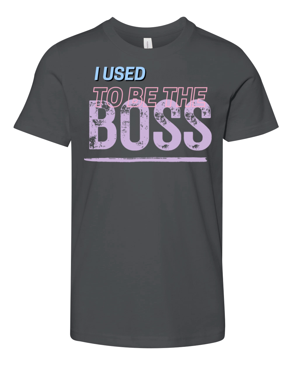 The Evolution I Used to Be the Boss Tee Youth Unisex Jersey Tee