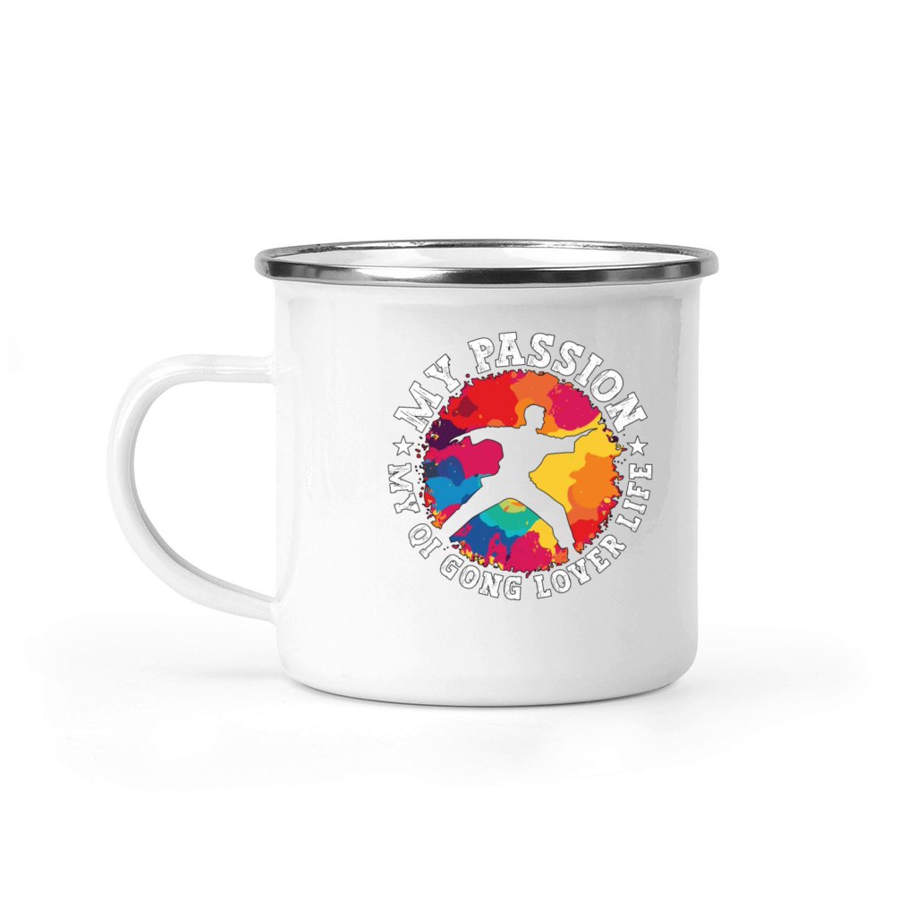 Qigong Lover My Passion My Qi Gong Lover Tai Chi Camping Mug