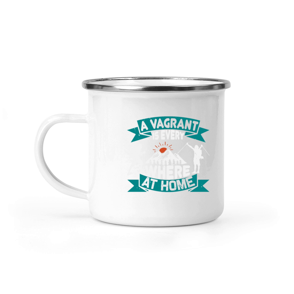The mountain is calling Camping Mug