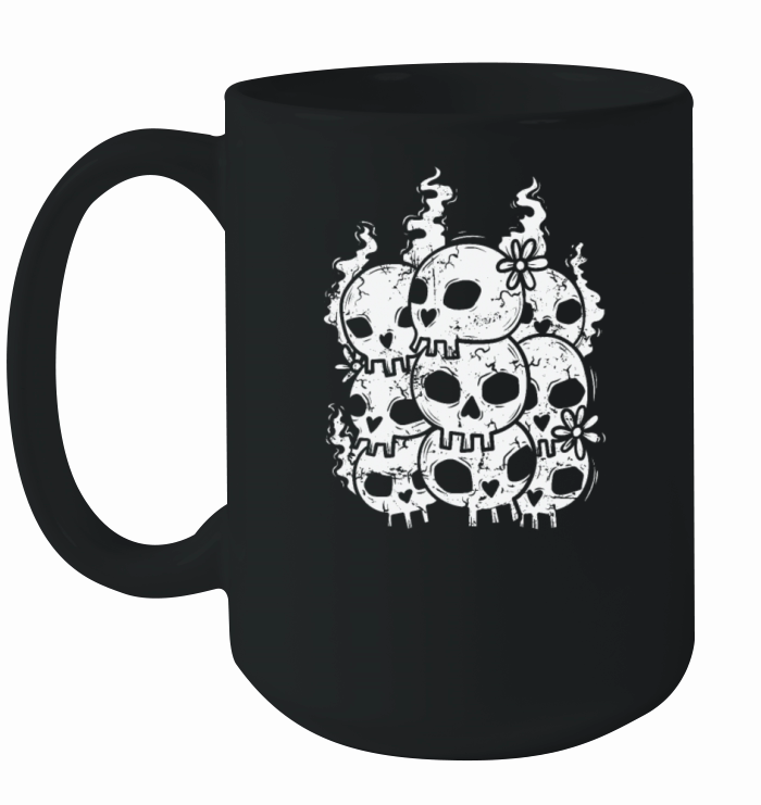 Head Gothic Style Ceramic Mug