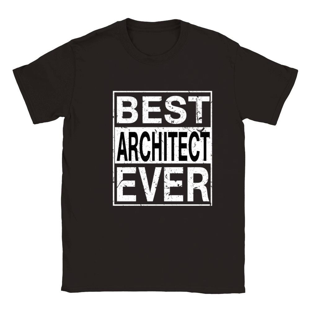 Best Architect Ever Architect Gift Classic Kids Crewneck T-shirt