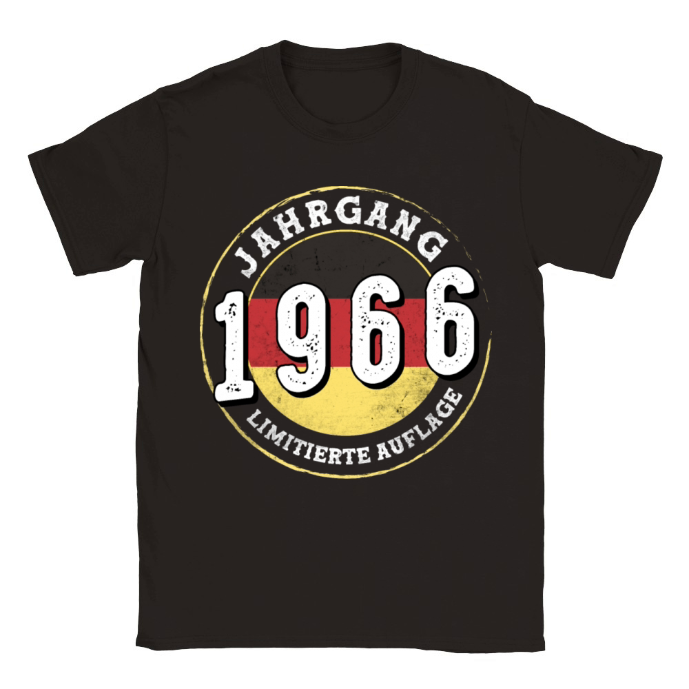 Jahrgangs 1966 58 years old Vintage 1966 Classic Kids Crewneck T-shirt