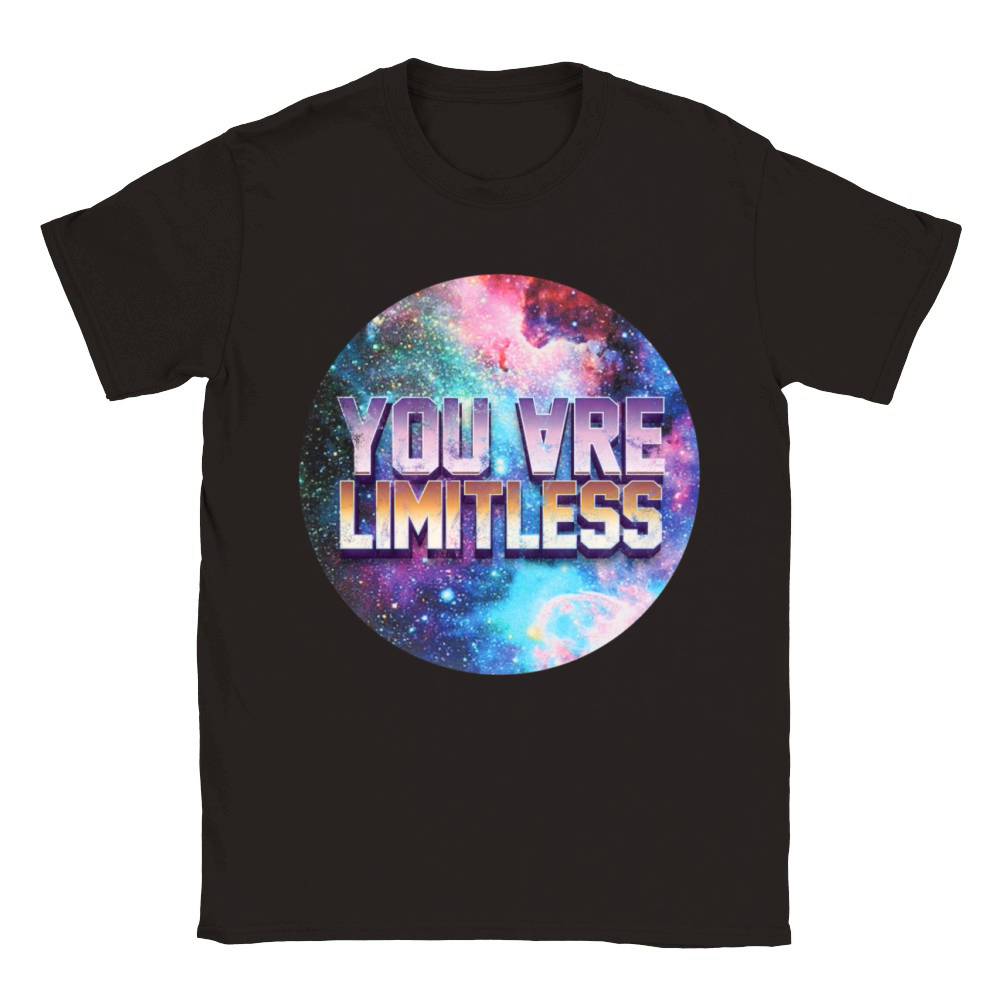 You are limitless Galaxy Classic Kids Crewneck T-shirt