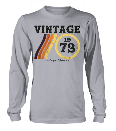 Classic Vintage 1973 - Limited Edition Retro 51 Long sleeved Unisex