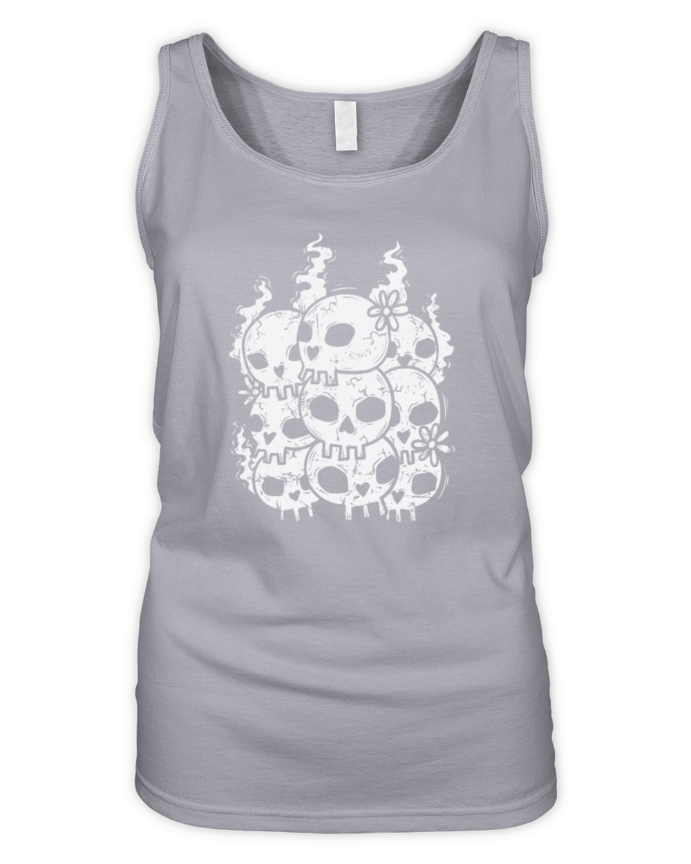 Head Gothic Style Organic Women's Tank Top