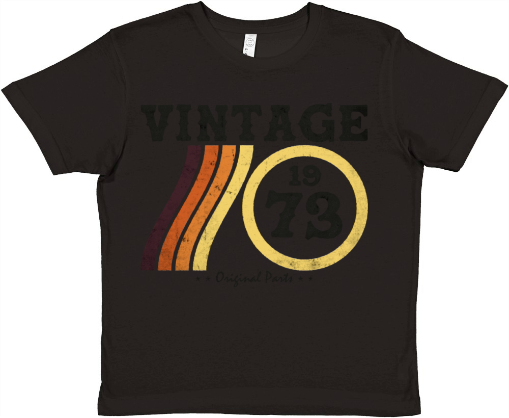Classic Vintage 1973 - Limited Edition Retro 51 Premium Kids Crewneck T-shirt