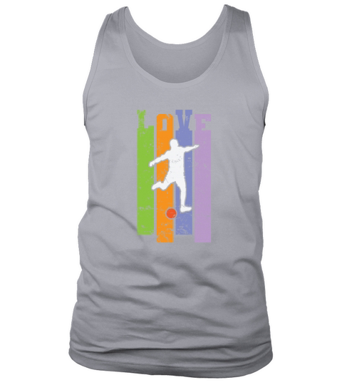 Love Kickball Rubber Ball America Sport Tank Top Unisex