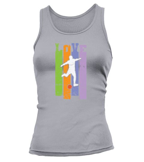 Love Kickball Rubber Ball America Sport Tank top Woman