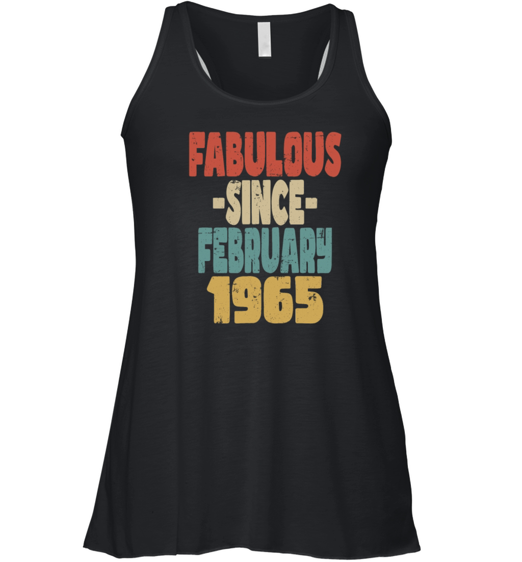 Fabulous February 1965 Women's Flowy Tank Top
