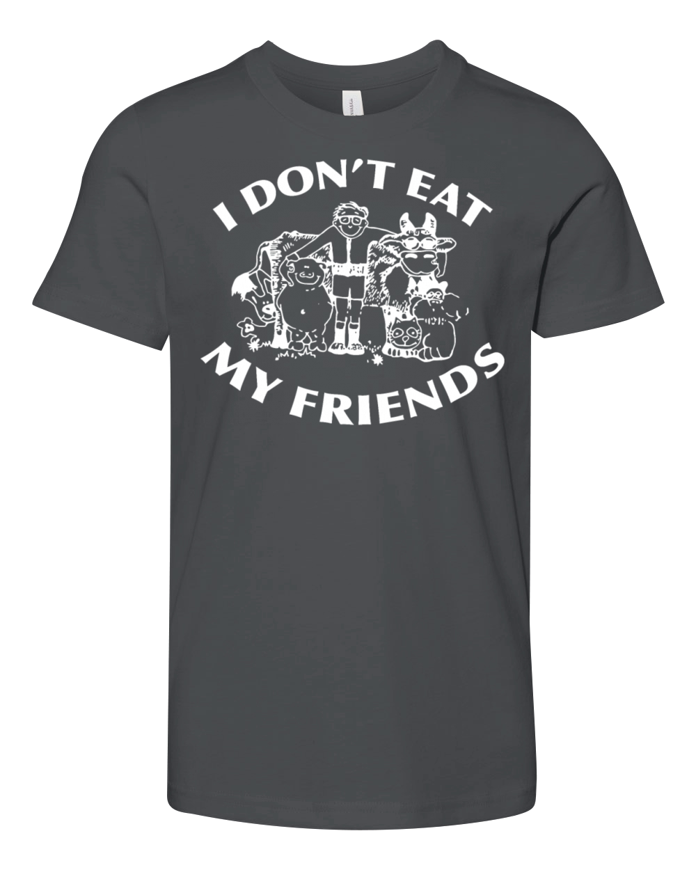 I Dont Eat My Friends Youth Unisex Jersey Tee