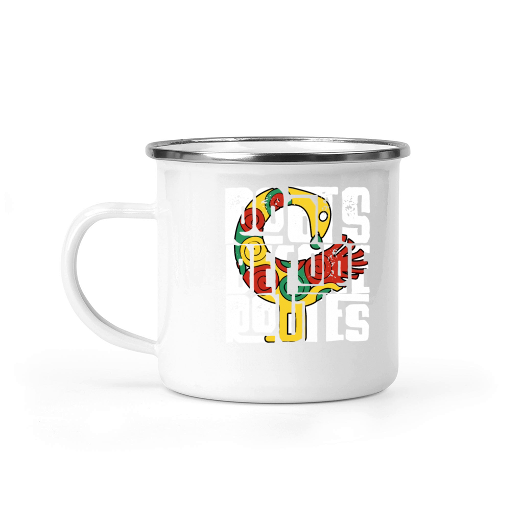 Sankofa Black History Roots Before Routes Camping Mug