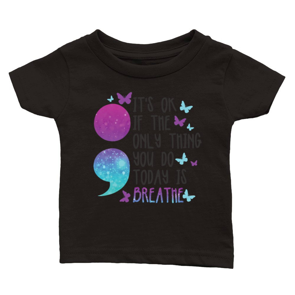 Suicide Prevention Awareness Classic Baby Crewneck T-shirt