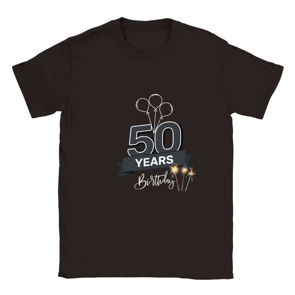 50th birthday Classic Kids Crewneck T-shirt