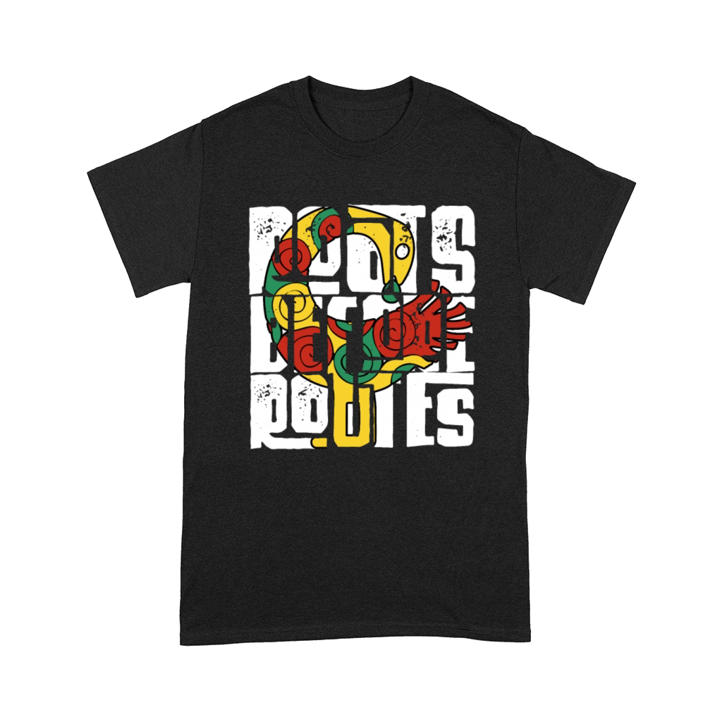 Sankofa Black History Roots Before Routes Comfort T-shirt