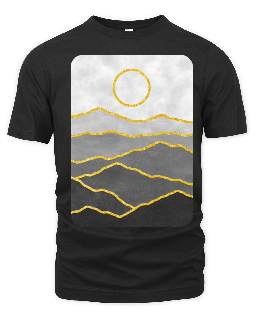 Dark Jungle Organic Unisex T-shirt