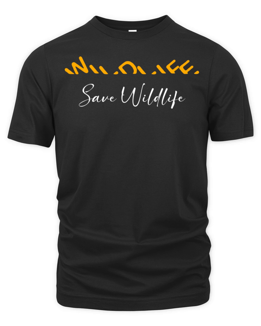 International wildlife day save animals life quote Organic Unisex T-shirt