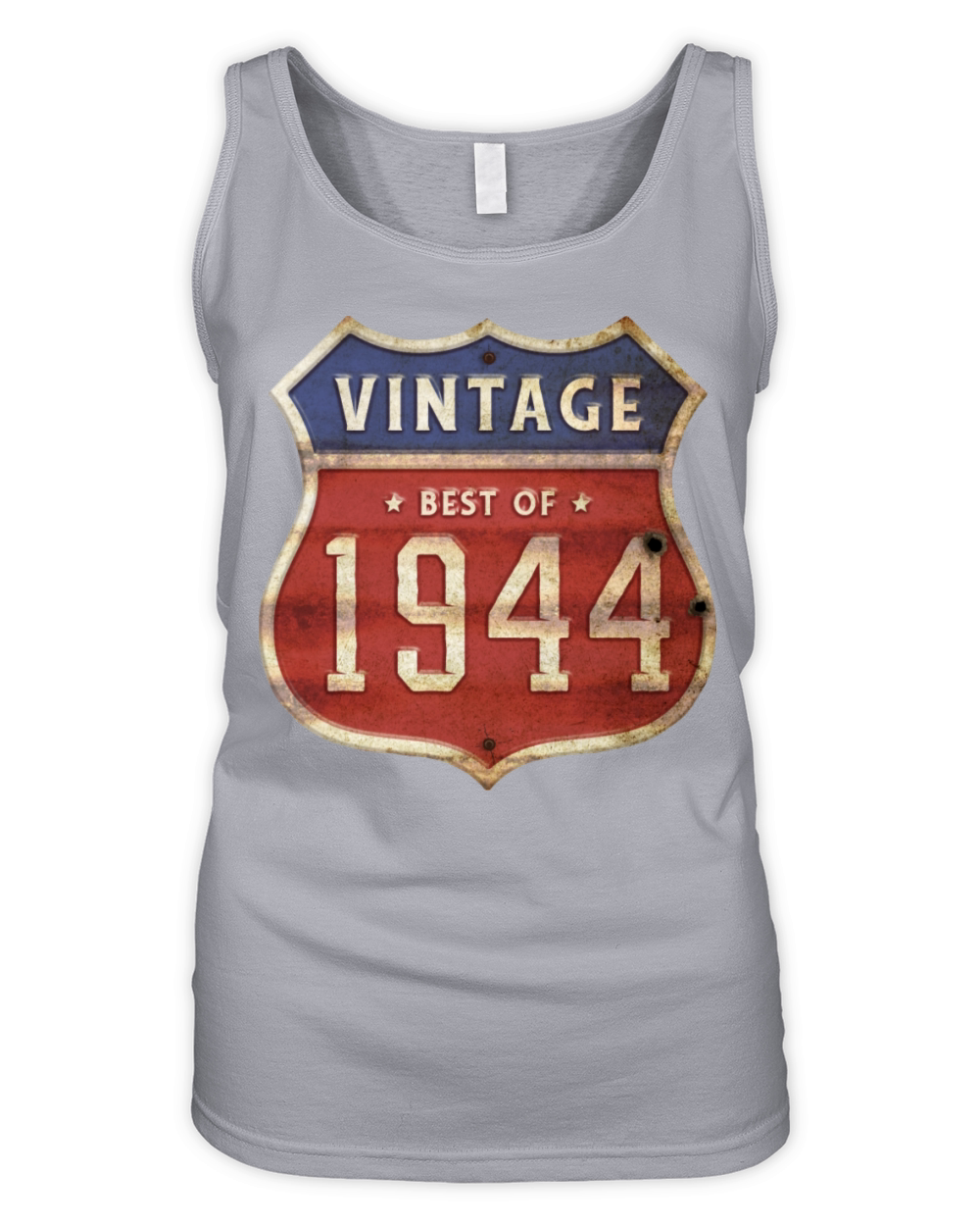 80 Years Old Vintage 1944 Limited Edition 80th Organic Women's Tank Top
