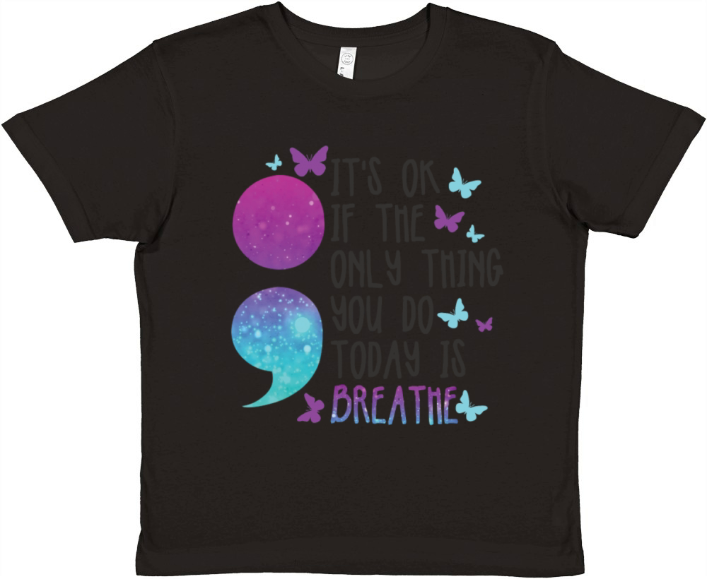 Suicide Prevention Awareness Premium Kids Crewneck T-shirt