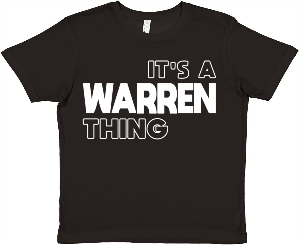 Warren Family Name Family Reunion Warren Premium Kids Crewneck T-shirt