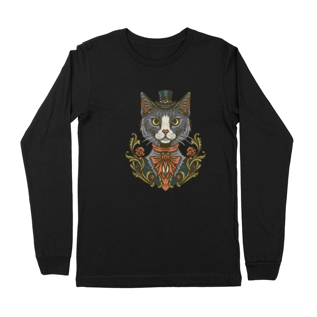 victorian cat Premium Long Sleeve