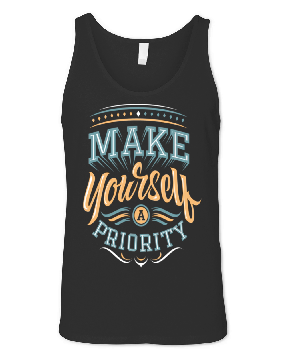 make yourself a priority Unisex Jersey Tank