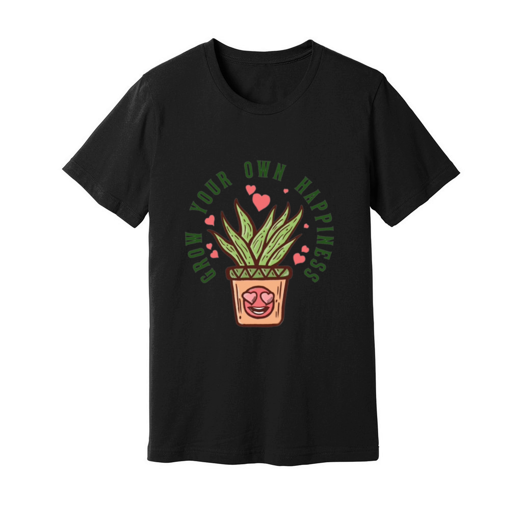 Grow Your Own Happiness Garden Plant Unisex Jersey Tee