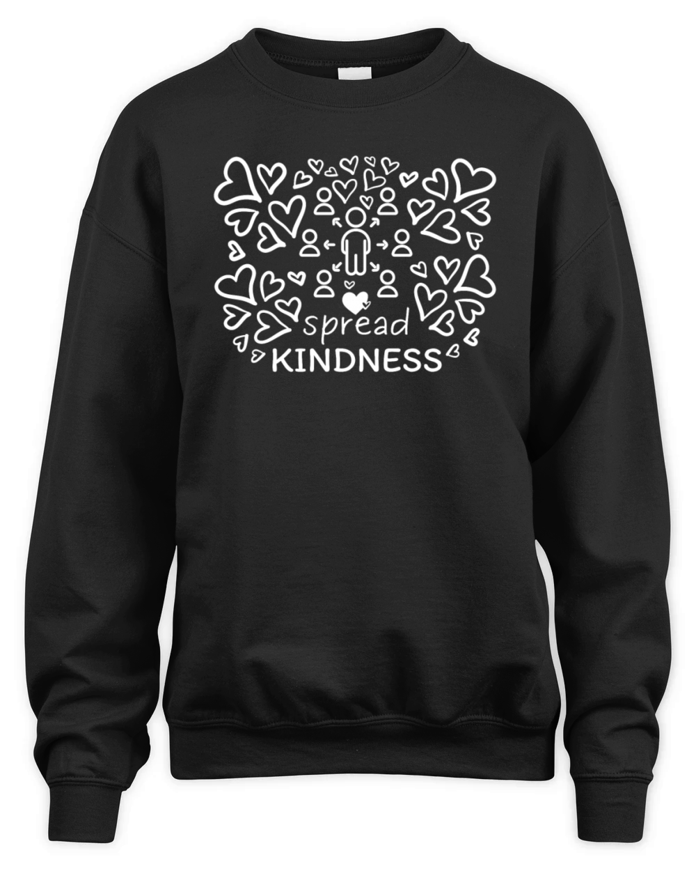 Spread kindness inspirational quote Unisex Premium Crewneck Sweatshirt