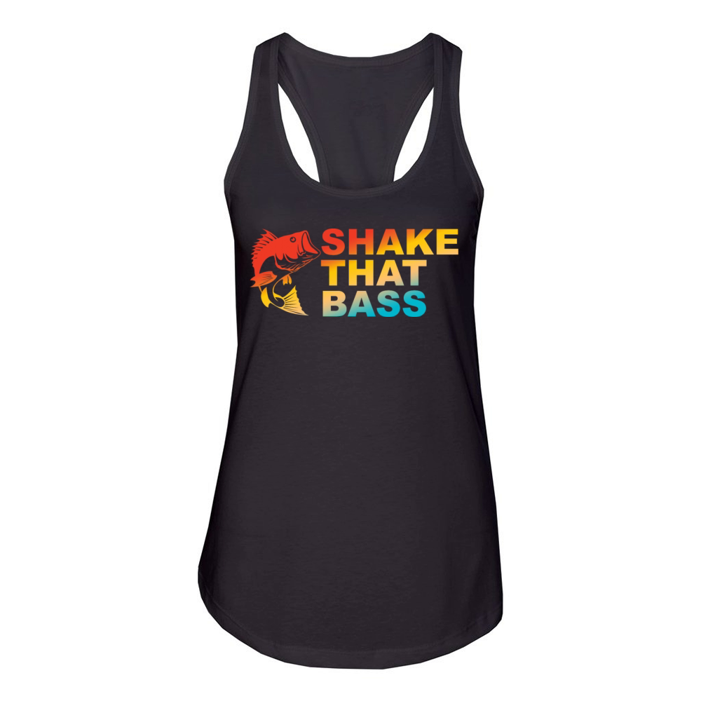 Shake That Bass Women's Racerback Tank