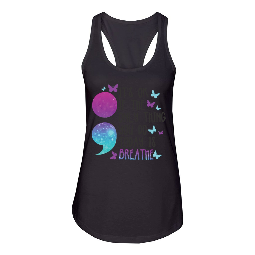 Suicide Prevention Awareness Women's Racerback Tank