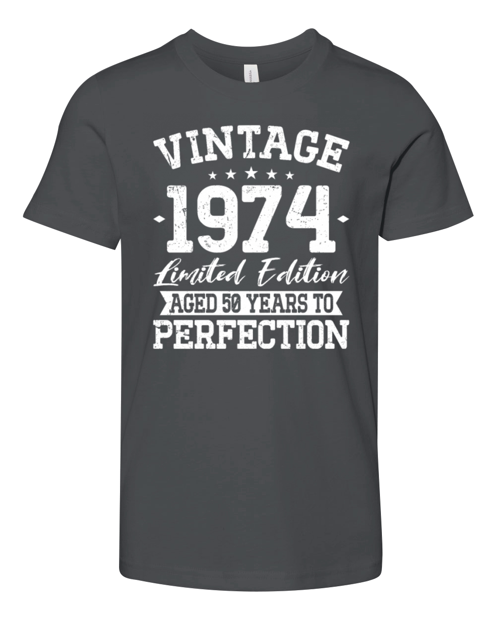 50th birthday vintage 1974 born in 1974 Youth Unisex Jersey Tee