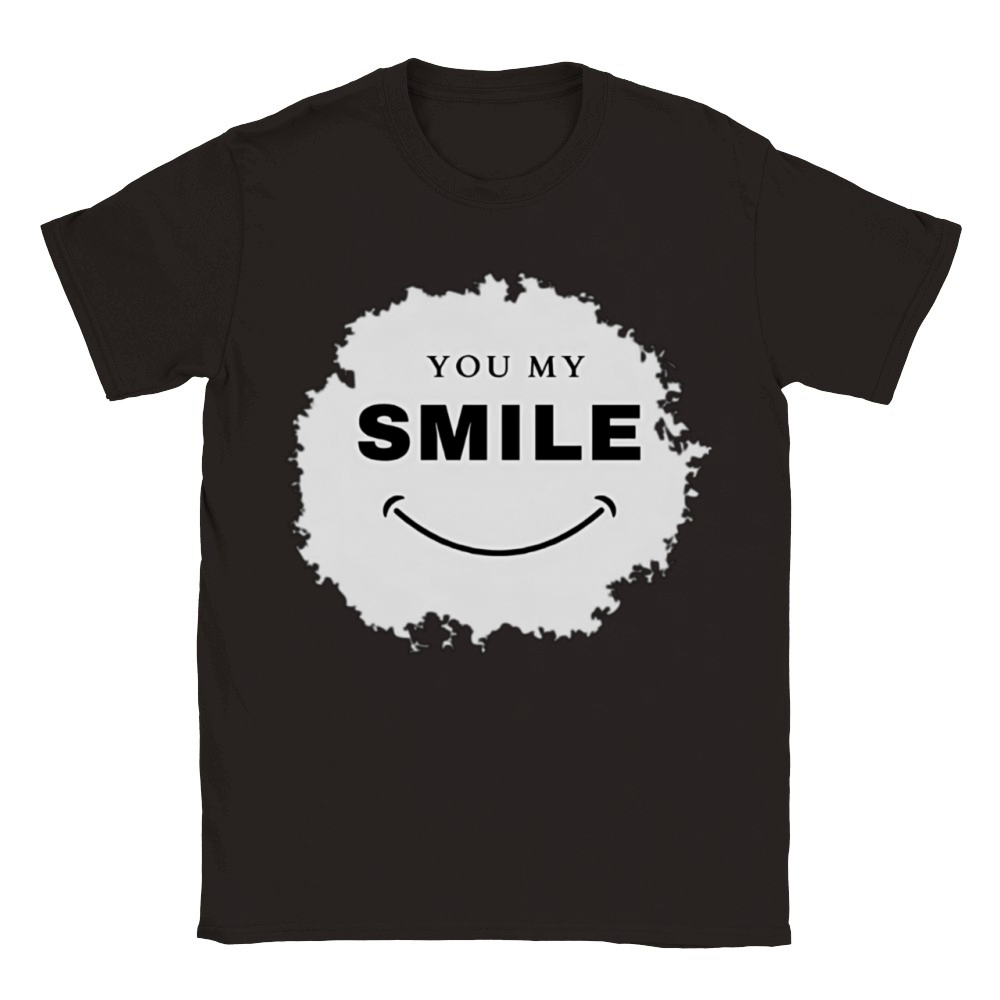 You my smile design for birthday gift for friend Classic Kids Crewneck T-shirt