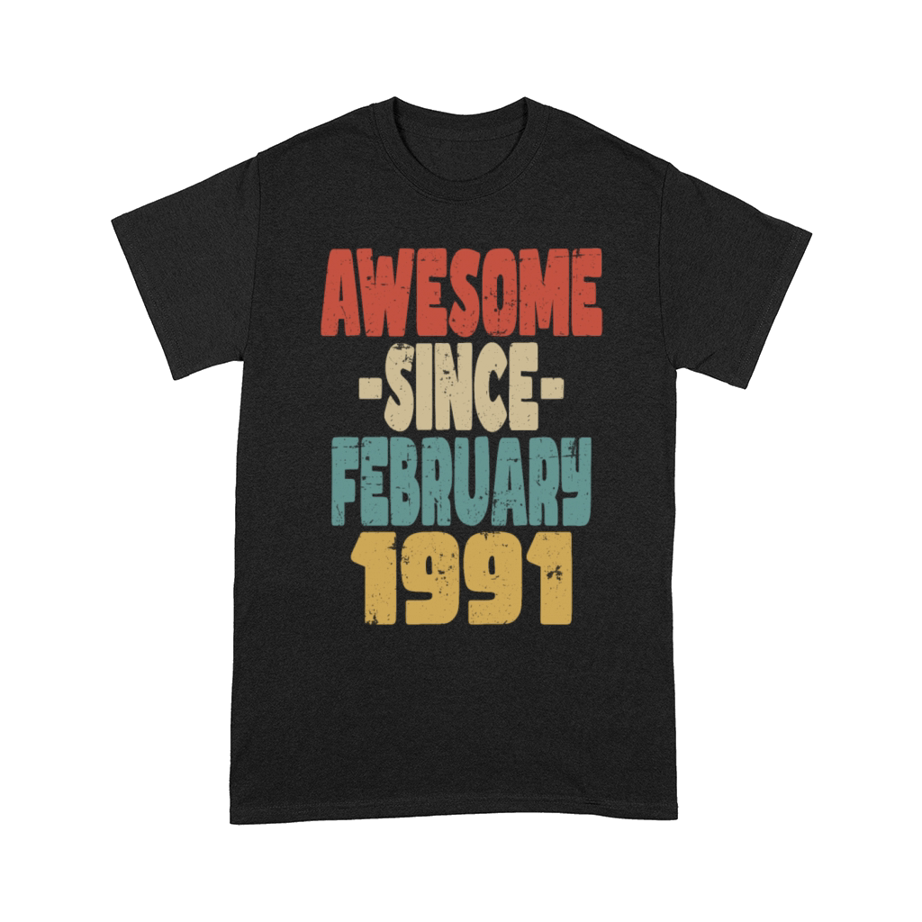 Awesome February 1991 Comfort T-shirt