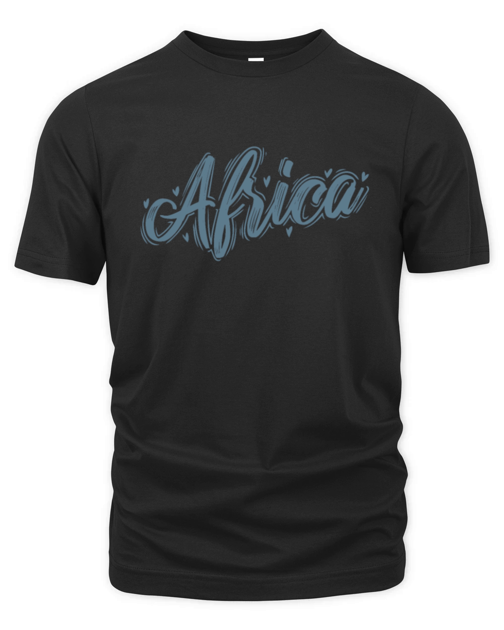 Africa Continent Country Map Earth Organic Unisex T-shirt