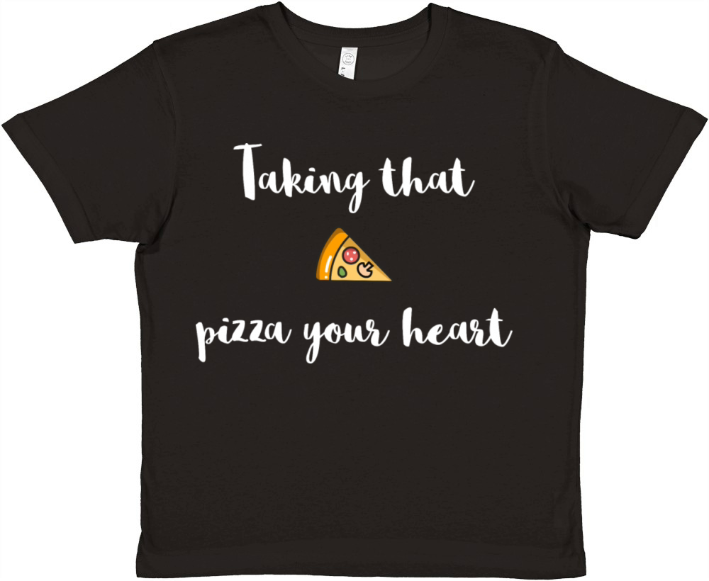 Where is the - Taking that - PIZZA your heart Premium Kids Crewneck T-shirt