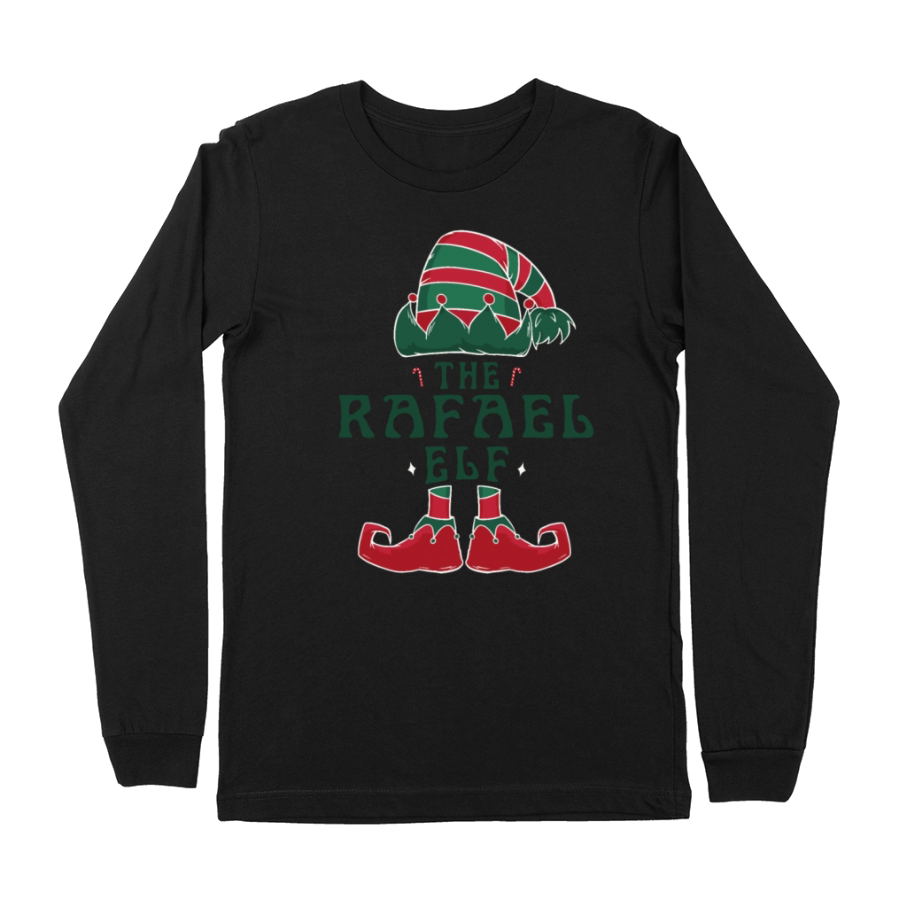 The Rafael Elf Pajama for Funny Christmas Holiday Premium Long Sleeve