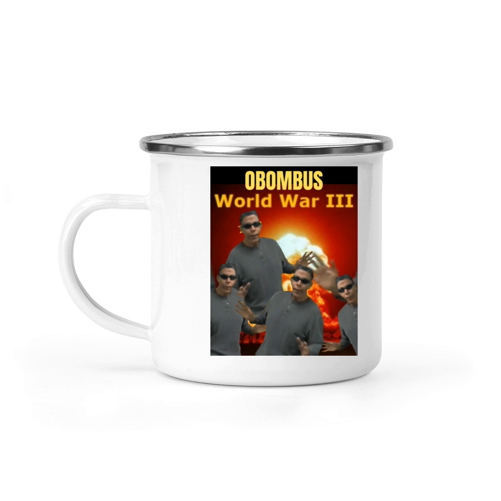 OBOMBUS MEME FUNNY Camping Mug